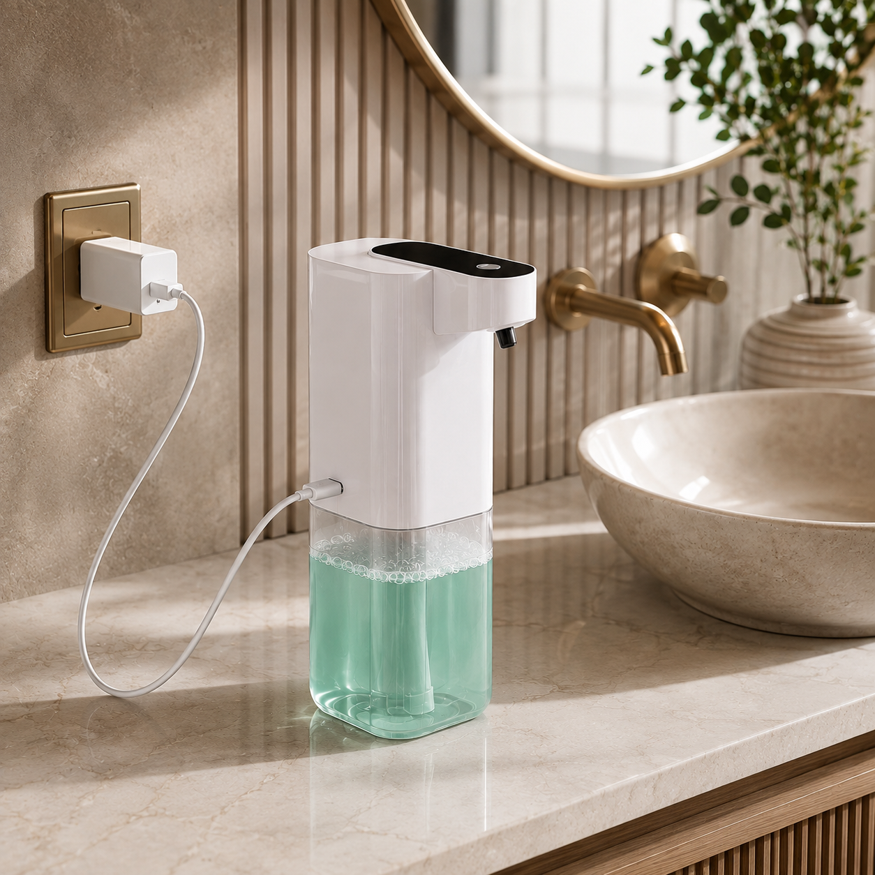 Touchless Automatic Foaming Soap Dispenser
