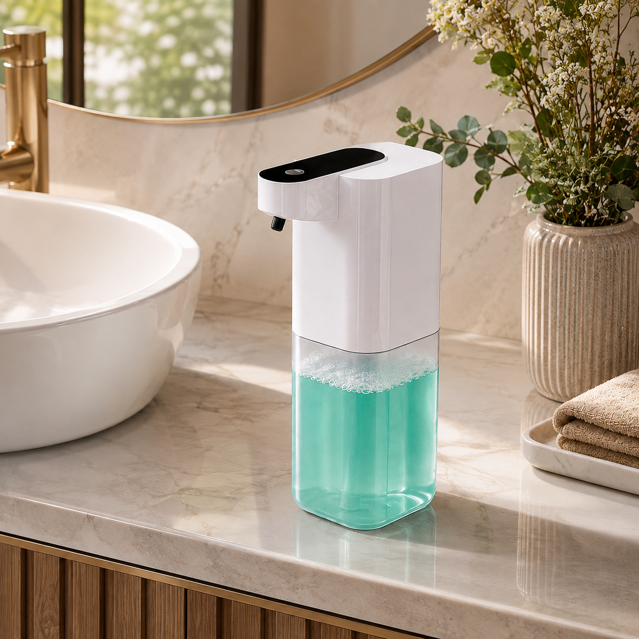 Touchless Automatic Foaming Soap Dispenser